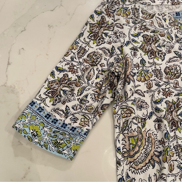 Lucky Brand Floral Print Women's Panjama Top - Picture 4 of 13